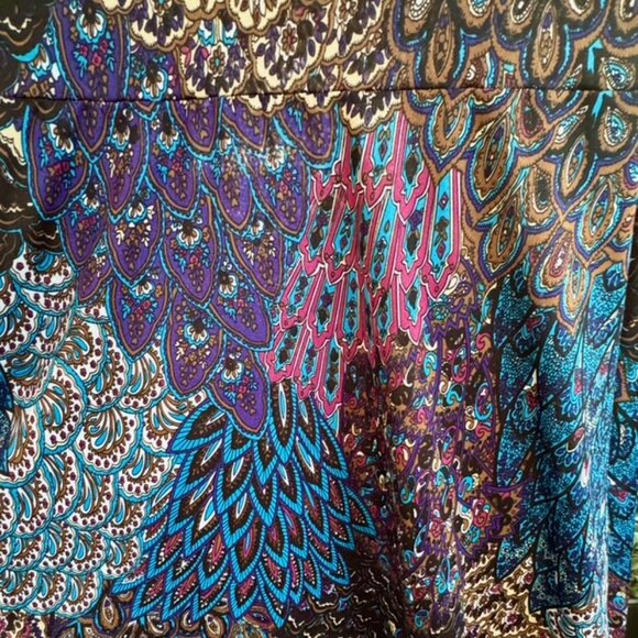 Matrushka Construction Silverlake - Peacock Feathers dress - Picture 3 of 4